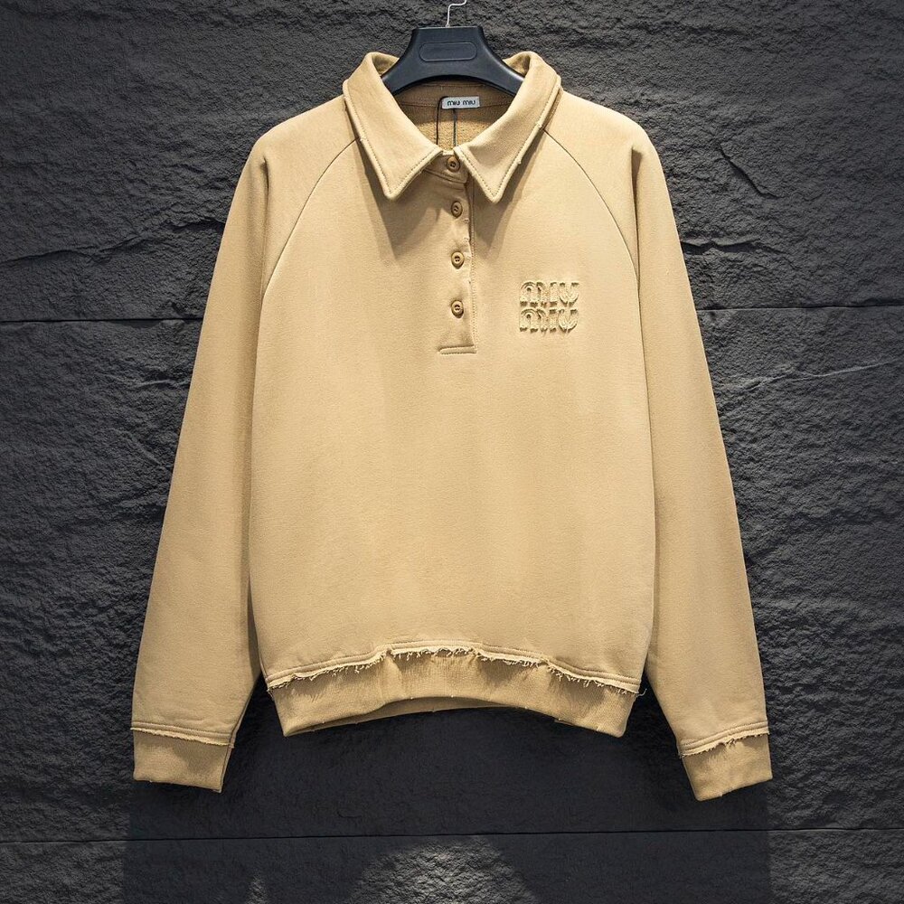 Miu Miu Women's Business Sports Casual Top